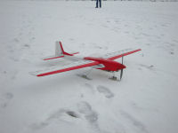 Caravelle mit Skiern