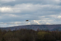 Kurz vor der Landung