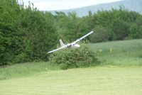 Kurz vor der Landung