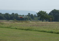 Boxfly im Landeanflug