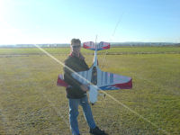 Der stolze Pilot!